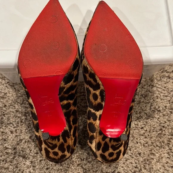 Christian Louboutin Leopard Women's Shoes - Picture 5 of 8